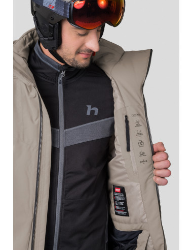 Men's ski jacket ANCON goat