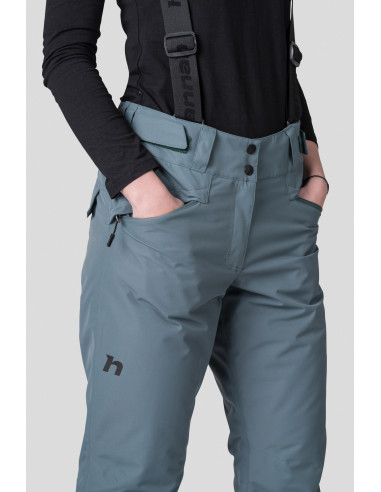 Ladies ski pants AWAKE II dark forest