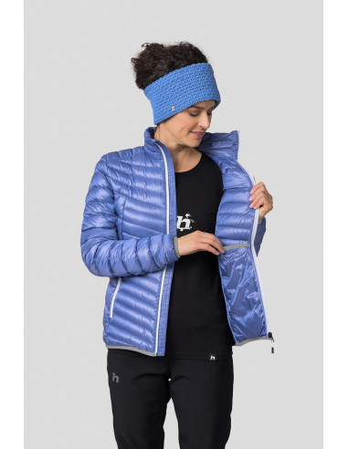 Ladies mountain jacket AYLA dazzling blue stripe