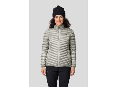 Ladies mountain jacket AYLA light gray stripe
