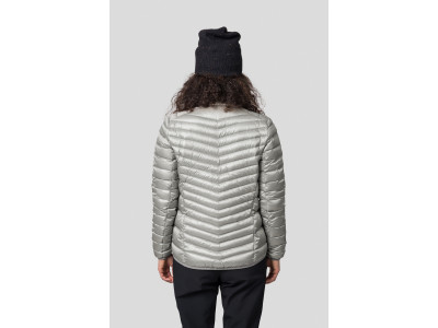 Ladies mountain jacket AYLA light gray stripe