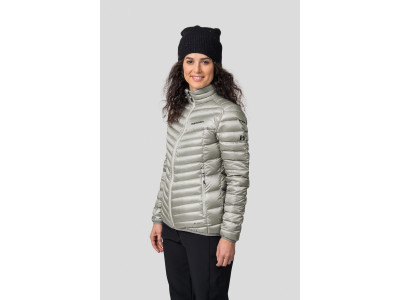 Ladies mountain jacket AYLA light gray stripe