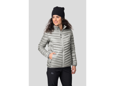 Ladies mountain jacket AYLA light gray stripe