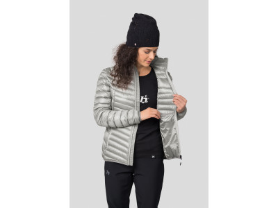 Ladies mountain jacket AYLA light gray stripe