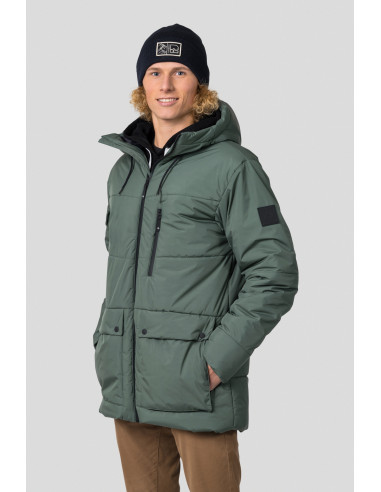 Men's everyday jacket BENSON dark forest