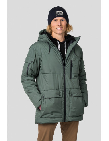 Men's everyday jacket BENSON dark forest