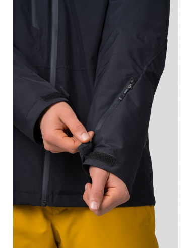 Men's ski jacket DEYTON anthracite