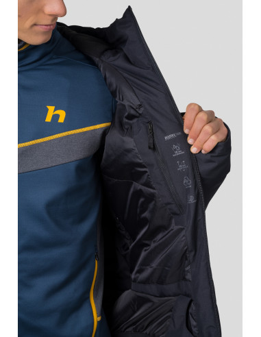 Men's ski jacket DEYTON anthracite