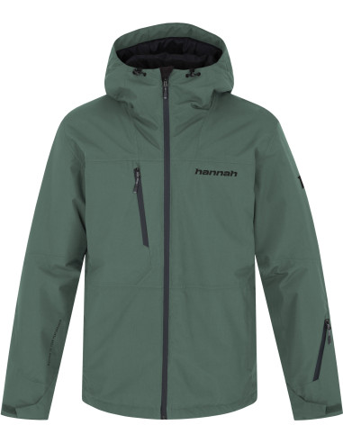 Men's ski jacket DEYTON dark forest