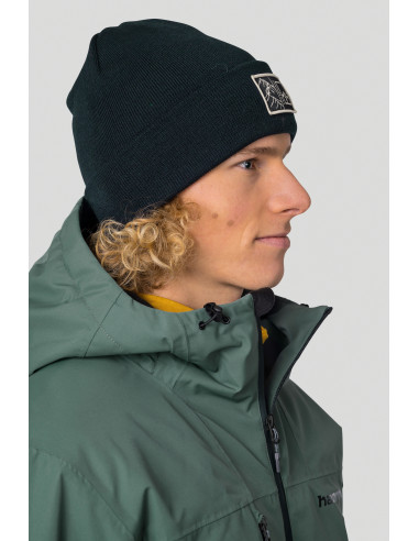 Men's ski jacket DEYTON dark forest