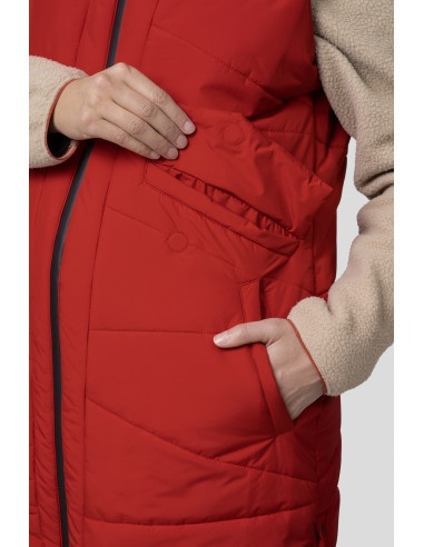 Ladies everyday vest ELA high risk red