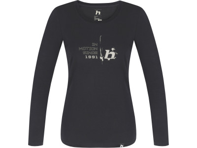 Ladies everyday T-shirt, L / S ELARA anthracite