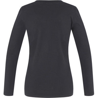 Ladies everyday T-shirt, L / S ELARA anthracite 2
