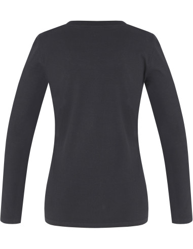 Ladies everyday T-shirt, L / S ELARA anthracite