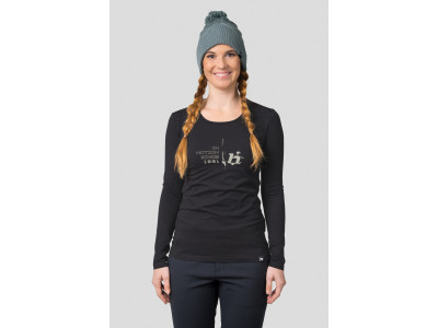 Ladies everyday T-shirt, L / S ELARA anthracite