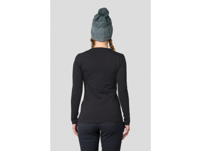 Sieviešu T-krekls ar piedurknēm ikdienai ELARA antracīta