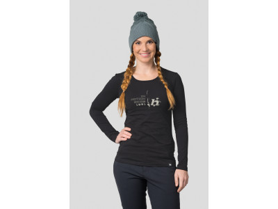 Ladies everyday T-shirt, L / S ELARA anthracite
