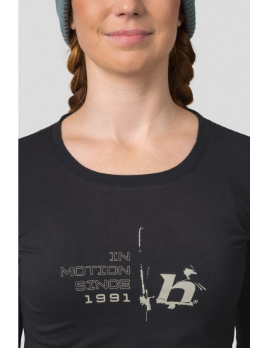 Ladies everyday T-shirt, L / S ELARA anthracite