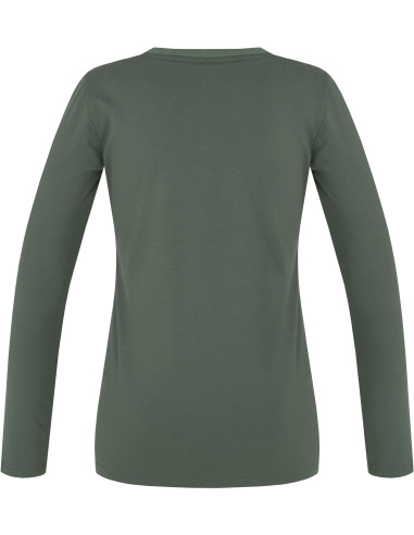 Ladies everyday T-shirt, L / S ELARA laurel wreath