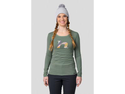 Ladies everyday T-shirt, L / S ELARA laurel wreath