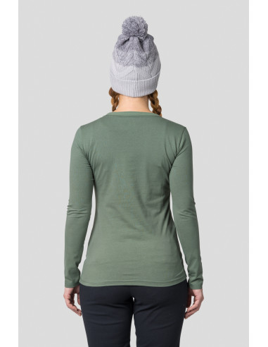 Ladies everyday T-shirt, L / S ELARA laurel wreath