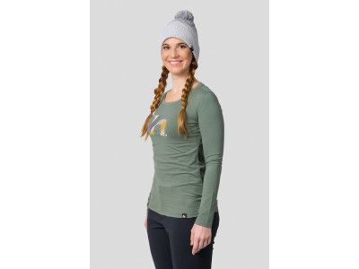 Ladies everyday T-shirt, L / S ELARA laurel wreath