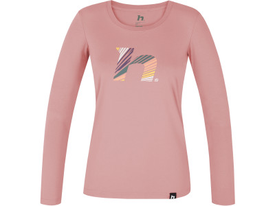 Ladies everyday T-shirt, L / S ELARA rose tan