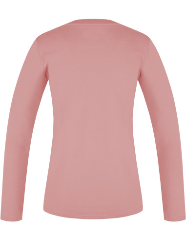 Ladies everyday T-shirt, L / S ELARA rose tan
