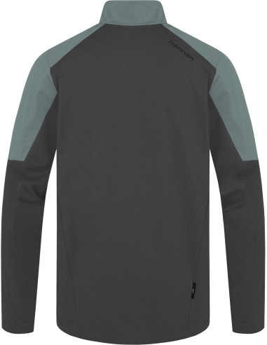 Men's everyday sweatshirt ENGE asphalt mel / chinois mel