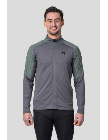 Men's everyday sweatshirt ENGE asphalt mel / chinois mel