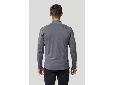 Men's everyday sweatshirt ENGE asphalt mel / chinois mel