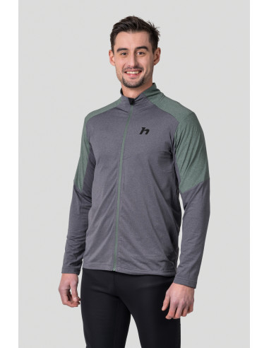 Men's everyday sweatshirt ENGE asphalt mel / chinois mel