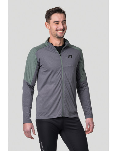 Men's everyday sweatshirt ENGE asphalt mel / chinois mel