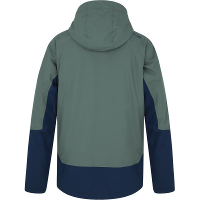 Men's ski jacket GAROW dark forest / dress blues 2