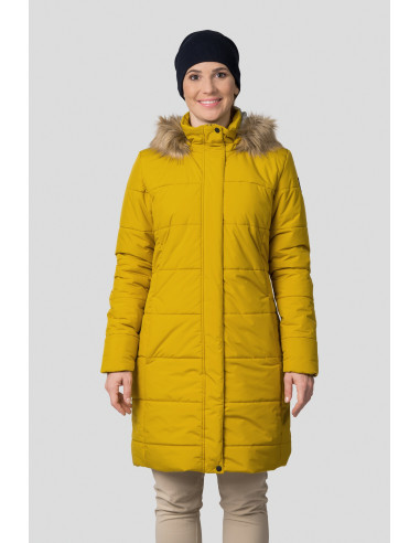 Ladies everyday coat GEMA ceylon yellow