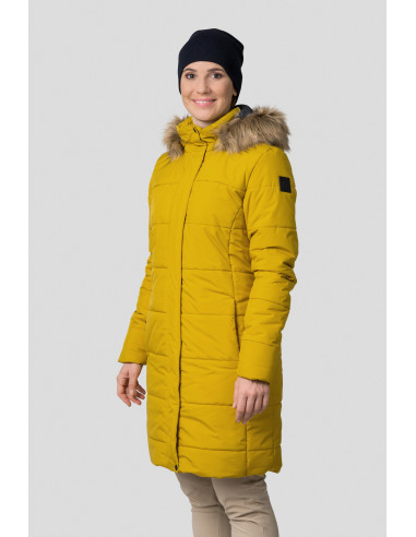 Ladies everyday coat GEMA ceylon yellow