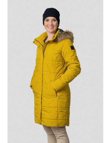 Ladies everyday coat GEMA ceylon yellow