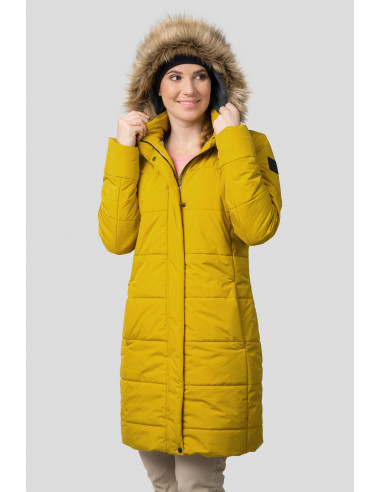 Ladies everyday coat GEMA ceylon yellow