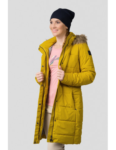Ladies everyday coat GEMA ceylon yellow