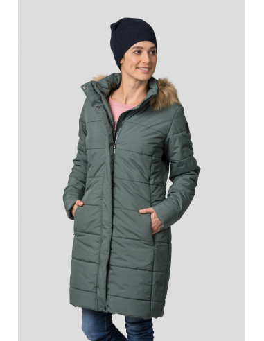 Ladies everyday coat GEMA dark forest