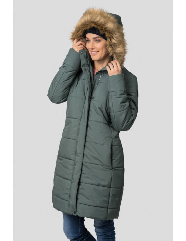 Ladies everyday coat GEMA dark forest