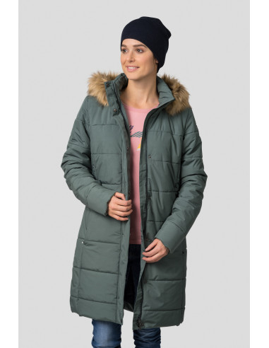 Ladies everyday coat GEMA dark forest