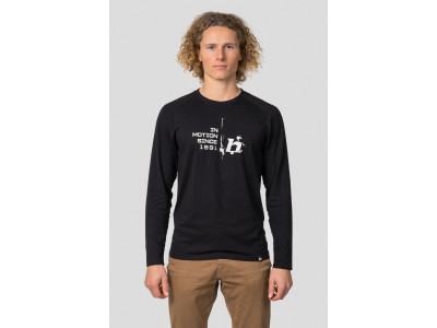 Men's everyday T-shirt, L / S HANES anthracite