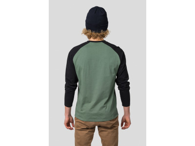 Men's everyday T-shirt, L / S HANES laurel wreath / anthracite