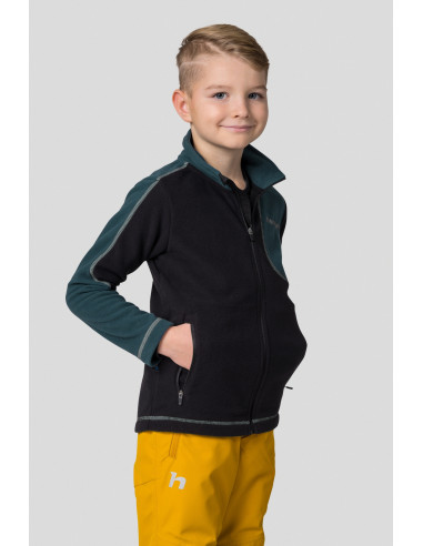 Kid's sweatshirt HOBART JR anthracite / reflecting pond