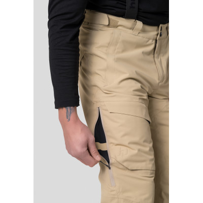 Men's ski pants KASEY safari
