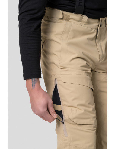 Men's ski pants KASEY safari