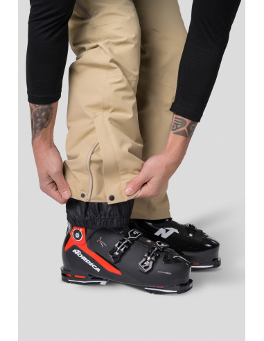 Men's ski pants KASEY safari