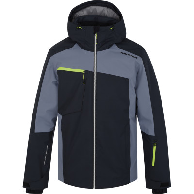 Men's ski jacket KELTON anthracite / flint stone