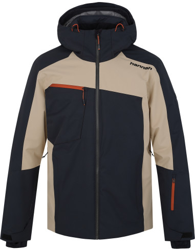 Men's ski jacket KELTON anthracite / safari